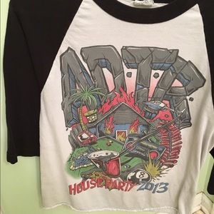 A Day To Remember House Party Tour baseball tee