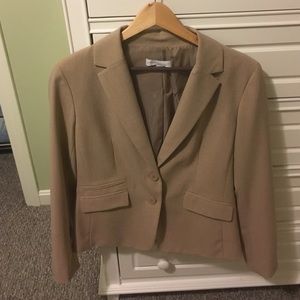 Single-breasted dress blazer