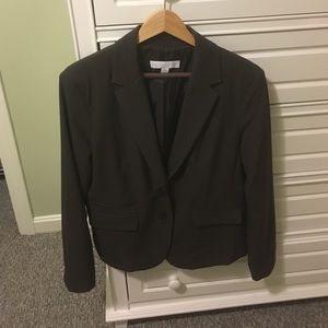 Dark brown dress suit blazer