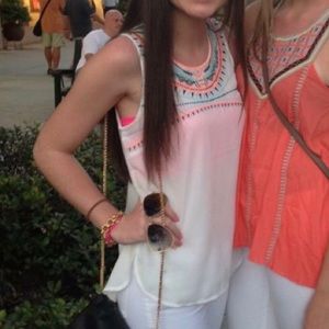 Embroidered Tank top