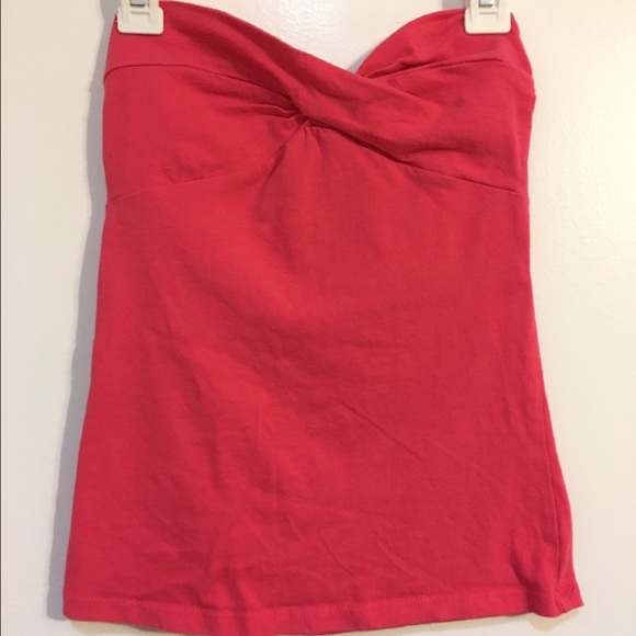 Coral Charlotte Russe Tube Top Size S