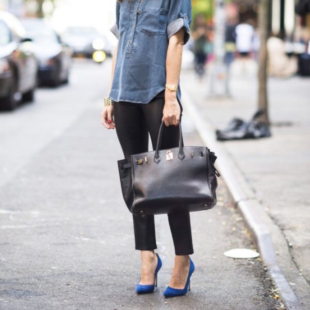 Suede J.Crew Pumps 👠