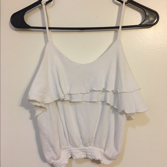 White Charlotte Russe Tank Top Size S