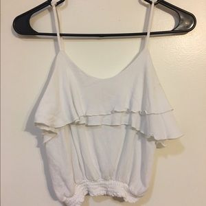White Charlotte Russe Tank Top Size S