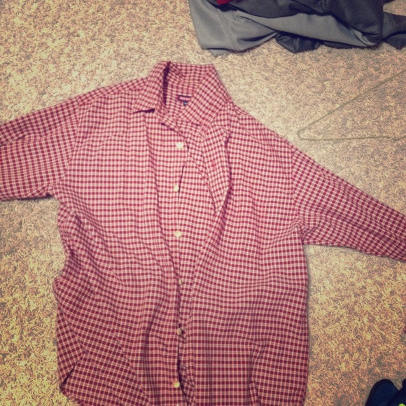 Men's plaid shirt