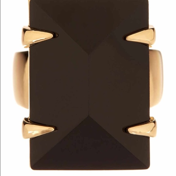 Vince Camuto Black Rectangle Ring - image 1