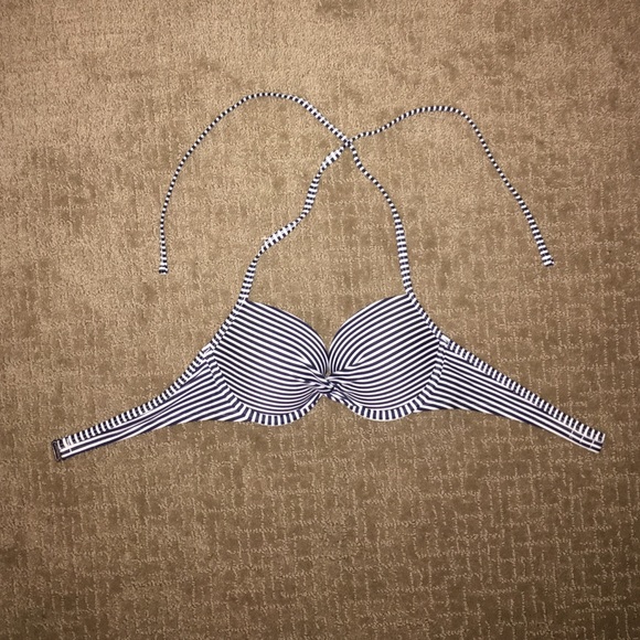 aerie Other - Aerie Striped Push-up Bikini Top