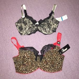 NWT 2 Paramour 34DDD Bras