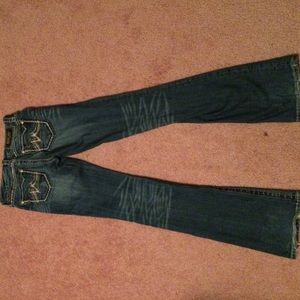 Miss Me boot cut Jeans Sz. 24 Inseam 34