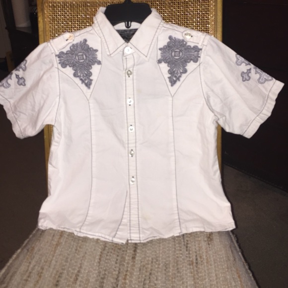 GS115 Unique Embroidered Design Shirt