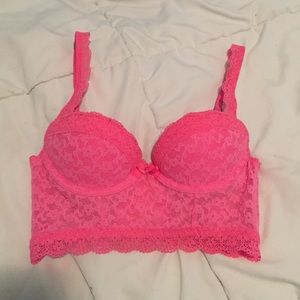 Pink bra/bustier