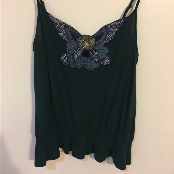 Turquoise Forever21 Tank Top Size S