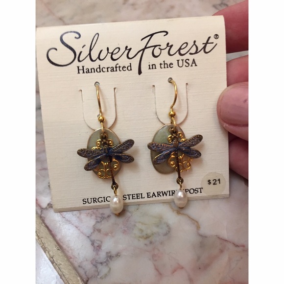 Handmade Dragonfly Earrings