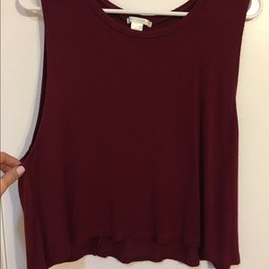 Red Bozzolo Tank Top Size M