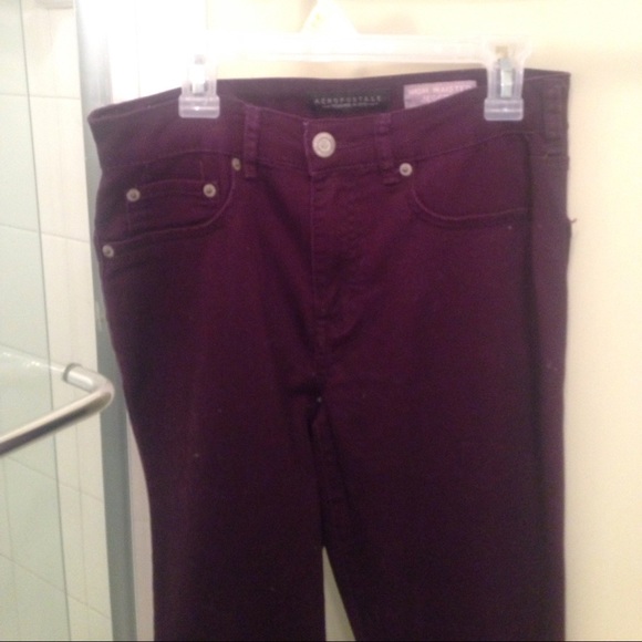 purple pants. size 4