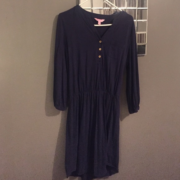Navy Beckett Dress