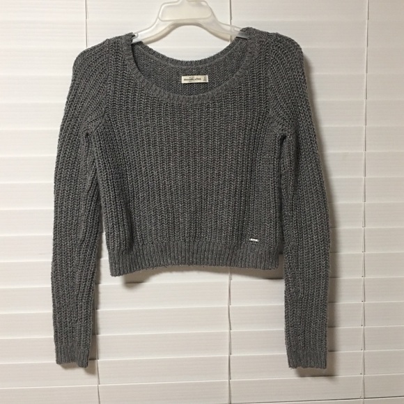 Grey Abercrombie sweater