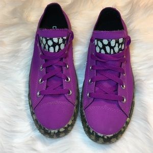 Converse Shoes - NWOB Purple Cheetah Converse Sneakers Converse Shoes - NWOB Purple Cheetah Converse Sneakers