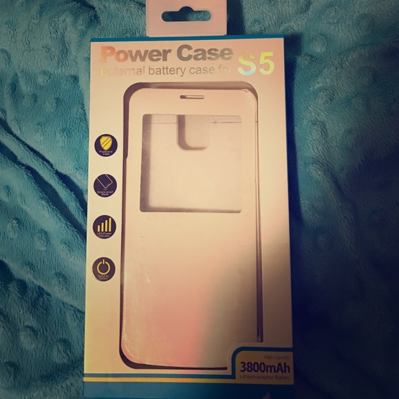 External battery case for Samsung Galaxy S5