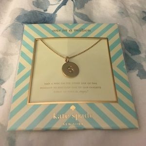 Kate Spade NY 12k Gold-Plated Pendant Necklace