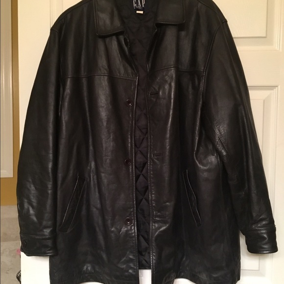 Gap Men's Leather Coat