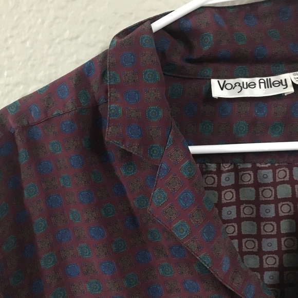 Patterned button up - Picture 2 of 2
