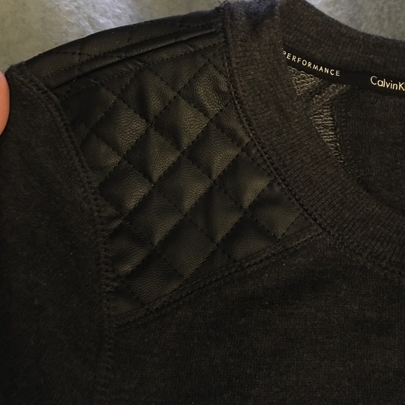 Calvin Klein Performance Pullover In Dark Grey - image 3