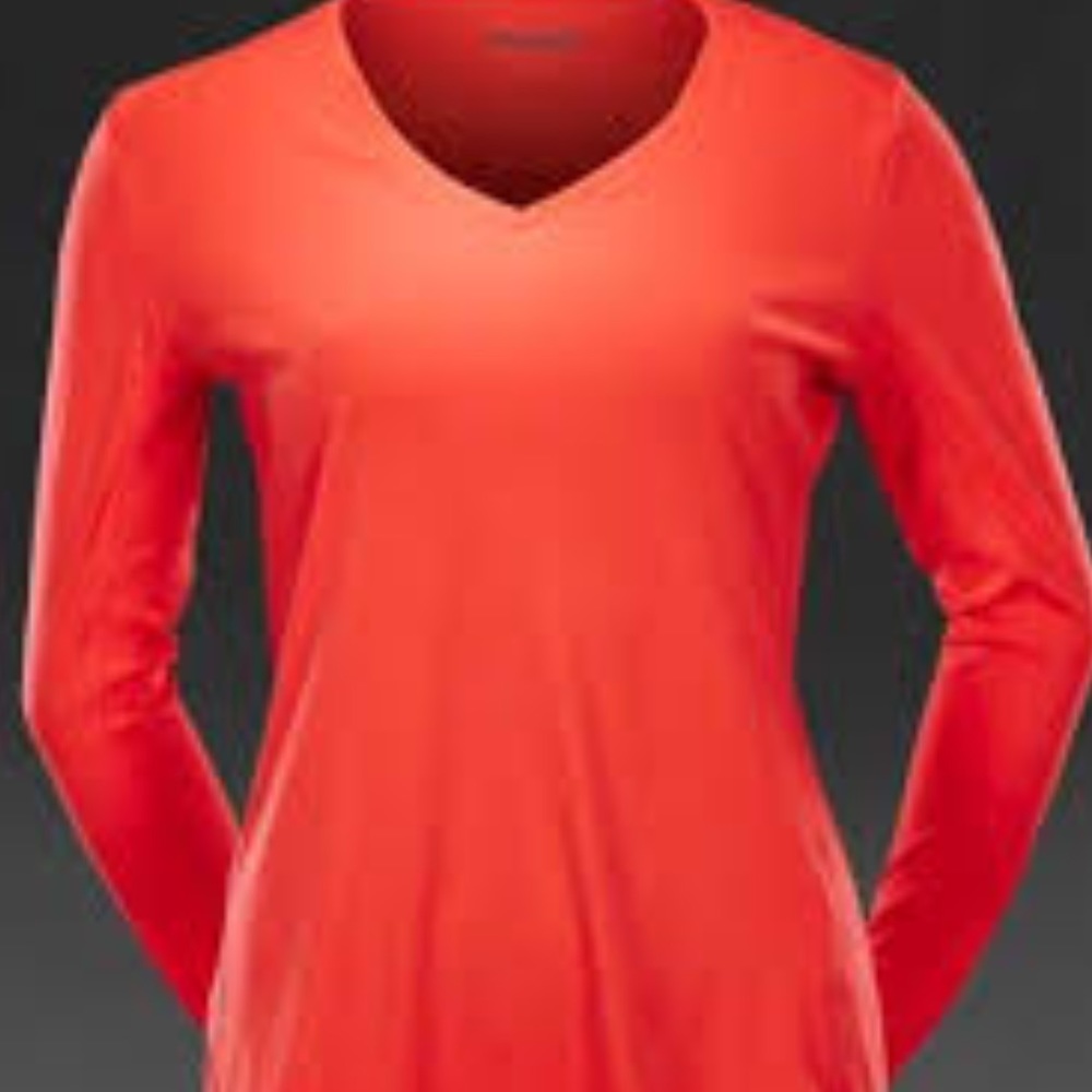 🌸Neon Orange Nike Top