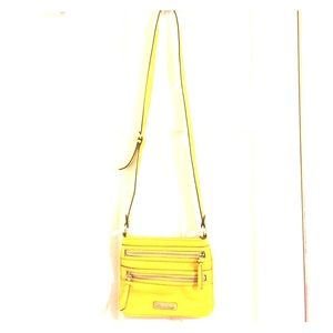 Bright Yellow Nine West cross body bag