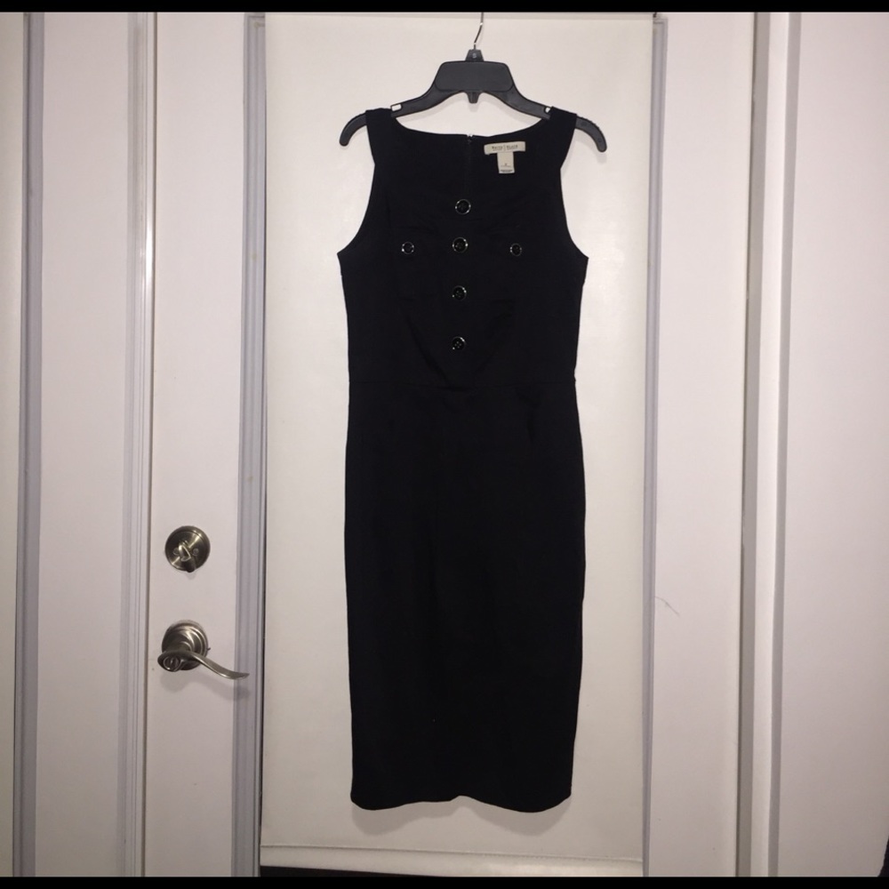WHBM Black Work Dress