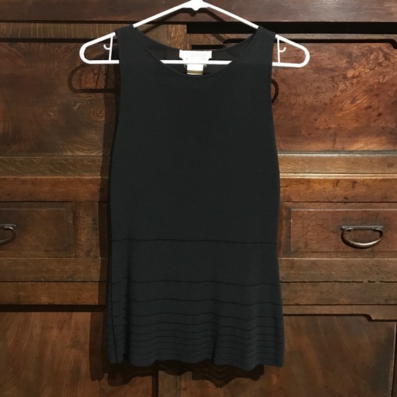 MaxMara Black Sleeveless Sweater