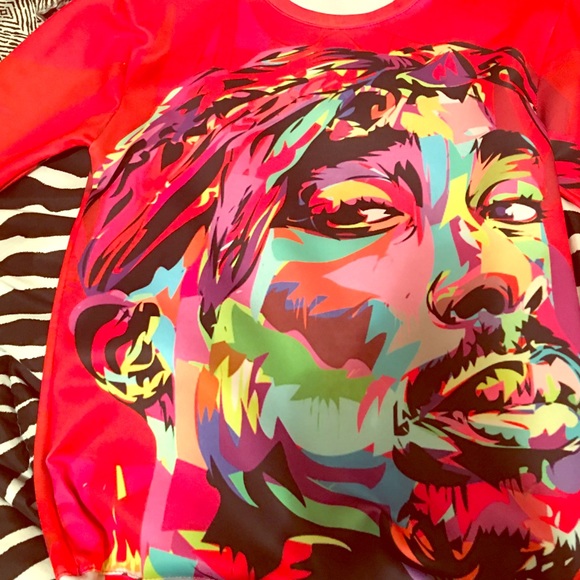 Small Tupac Shakur sweater