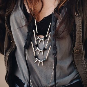 Love and Leather Necklace
