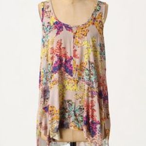 Anthropologie - butterfly tank by Weston Wear, XS