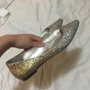 Zara Sparkly Flats