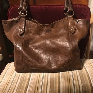 Frye Melissa Washed Leather Shoulder Bag
