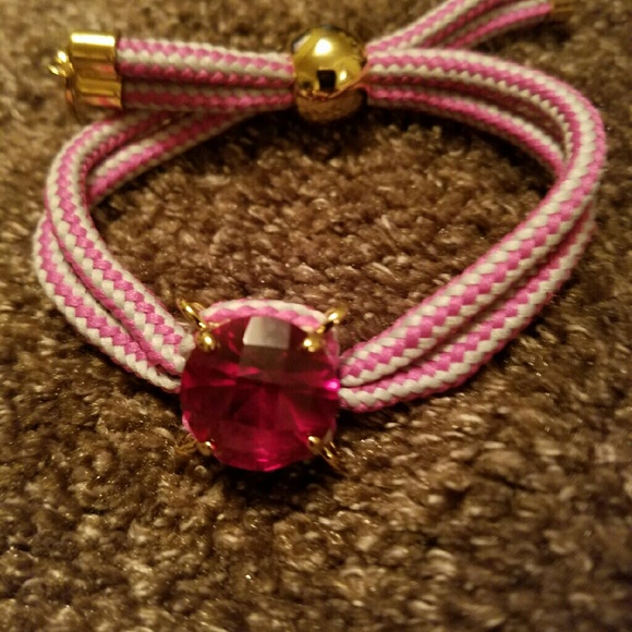 Juicy Couture Jewelry - Juicy Couture Friendship Bracelet - Pink Rhineston Juicy Couture Jewelry - Juicy Couture Friendship Bracelet - Pink Rhineston