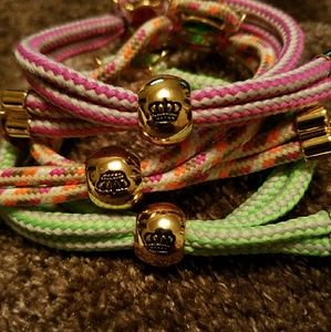 Juicy Couture Jewelry - Juicy Couture Friendship Bracelet - Pink Rhineston Juicy Couture Jewelry - Juicy Couture Friendship Bracelet - Pink Rhineston