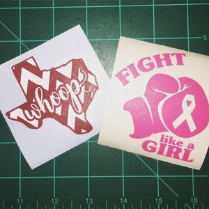 Custom Decals of all shapes and sizes!