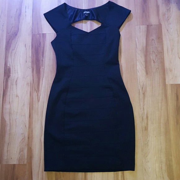 Express little black dress