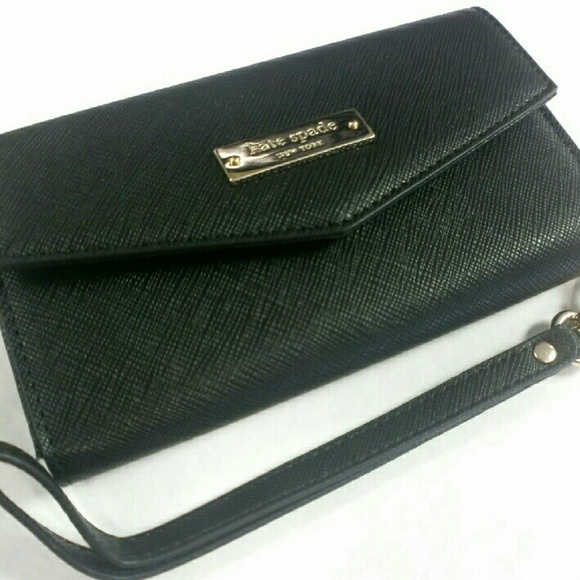 Kate Spade New York Black Wristlet