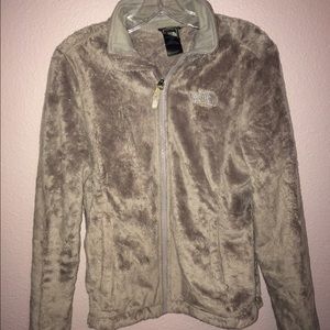 Grey Osito North Face jacket