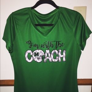 I'm With The Coach [CUSTOM TEE]