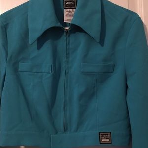 Versace crop  jacket