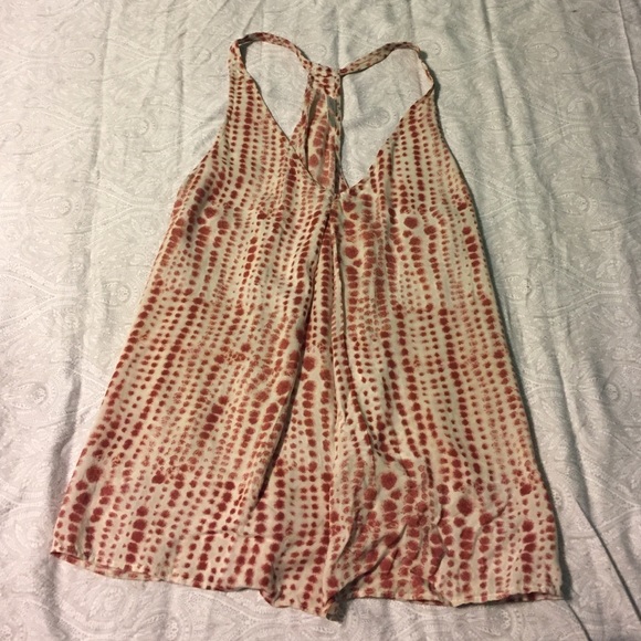 T.J. Maxx Brown and Nude Top - Picture 1 of 1