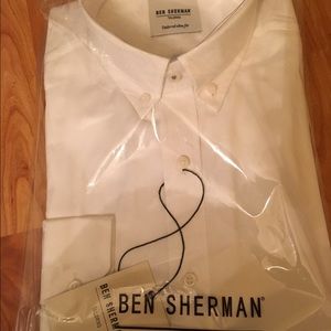 Ben Sherman slim fit white shirt