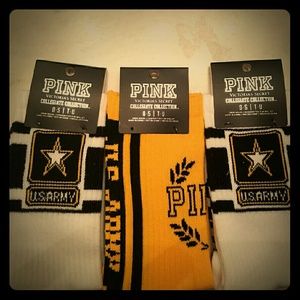 VS Pink Army socks