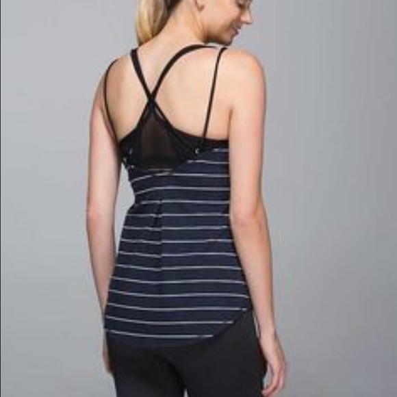 lululemon athletica Tops - Lululemon Breezy Tank in Lookout Stripe