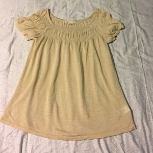 Michael Kors Cream Short-sleeve Top