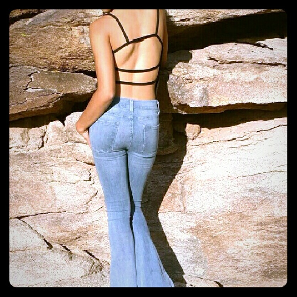 Backless strap cami